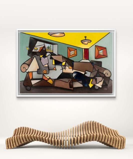 The Muse by Stephen Roby. Framed Image.